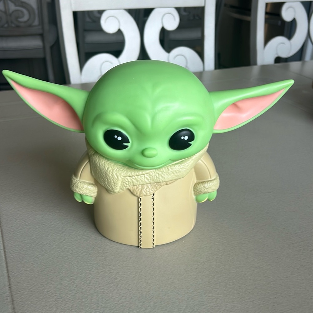 Star Wars The Mandalorian piggy bank.
